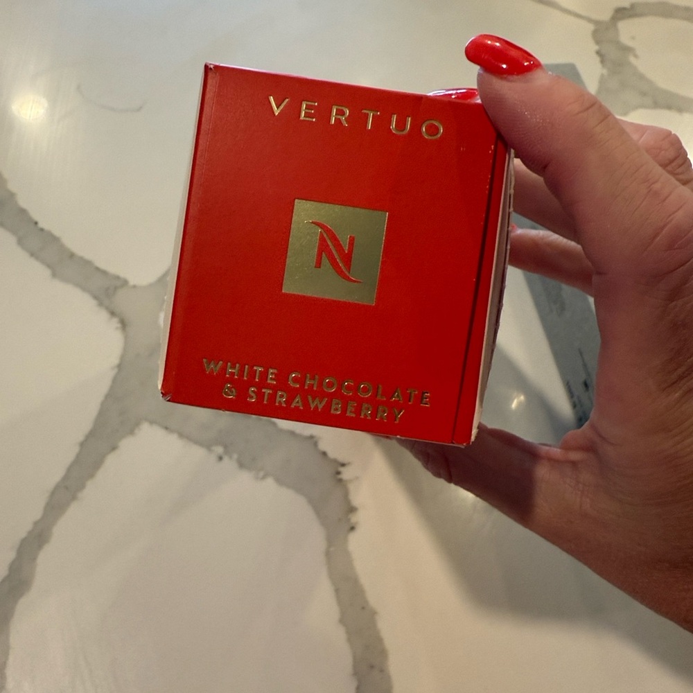Nespresso Vertuo Barista Creations White Chocolate & Strawberry Coffee